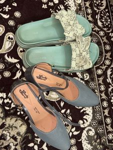 Women's Footwear Bundle - Slides &amp; Flats