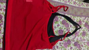 colour block tank top