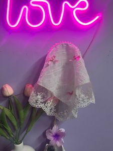 Cute Aesthetic Floral Lace Hair Hoop