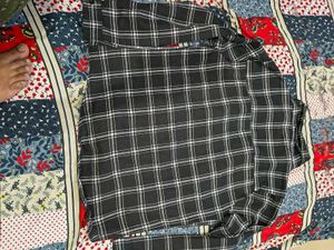 Classic Plaid Button-Up Shirt