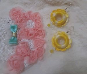 handmade crochet earrings