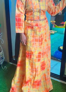 Crop Top N Skirt Without Dupatta