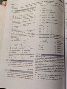 JEE Advanced Chemistry Solved Papers