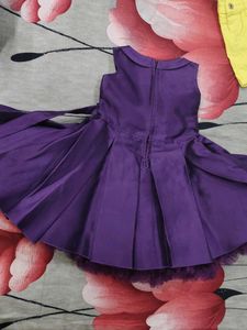 Cute Purple Party Dress