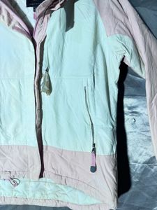 American eagle Pastel Color Block Hooded Jacket