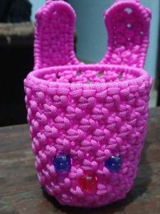 Handmade Macrame Pen Holder