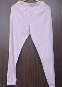 Light Purple Textured Joggers