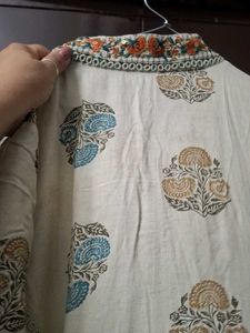 Floral Print Ethnic Dress