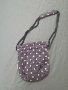 ZARA Polka Dot Potli Bag