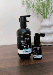 Derma Co. Peptide Stem Cell Shampoo &amp; Serum