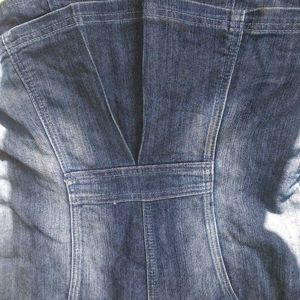 Stylish denim vest