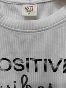 White "Positive Vibes" Cod Set