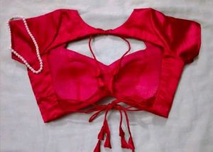Silver Satin Customised 4 Tucks With Belt