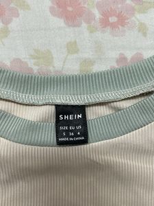 SHEIN - Cute Tennis Ball Society Cropped Tee
