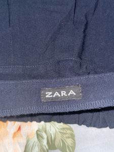 Zara Navy Blue Trousers