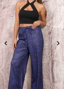 NEW Full Length Palazzo Pants Animal Print 🥰🟣