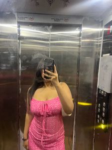 Pink Floral Dress