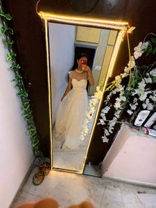 Elegant White Bridal Lehenga