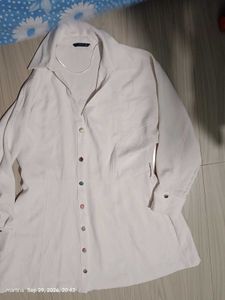 Chic Pastel Shirt Dress