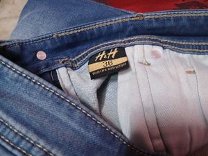 Multiple Unisex Blue Denim Jeans