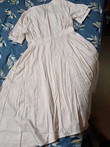 CUTE BUTTON-DOWN MIDI DRESS