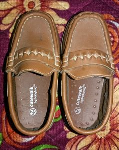 CuteWalk Brown Loafers - Size 25