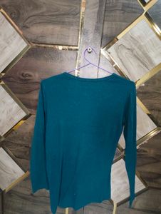 Teal Gothic Graphic T-Shirt