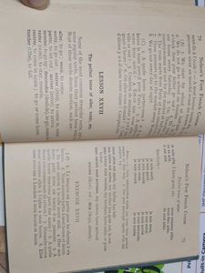 Antique 93 years old Vintage French Book