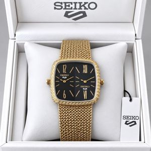 Seiko Square Green Dial Watch