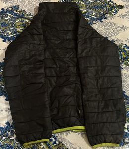 Bright Green Puffer Jacket