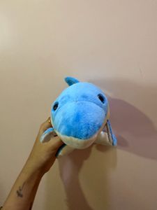Blue Dolphin Plush Soft Toy