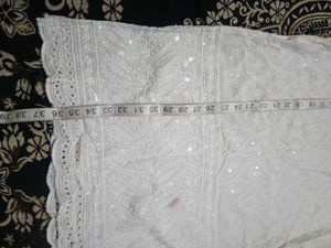 off White Chikankari Embroidered Kurta set