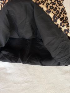 Red Valentino Leopard Print Sleeveless Dress