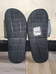 Primark Memory Foam Olive Green Slides(UK)
