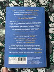 Trevor Noah Born A Crime Book