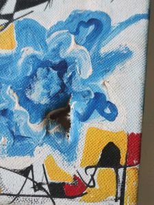 Abstract Floral Canvas Art