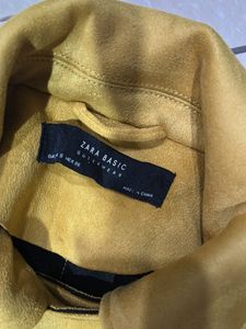 Zara Basic Mustard Jacket