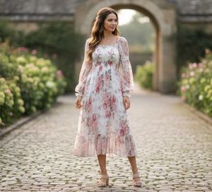 Floral Print Maxi Dress