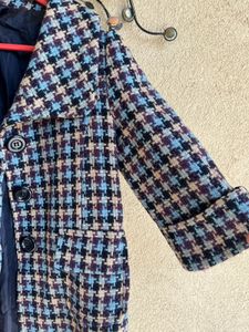 Vintage Houndstooth Coat