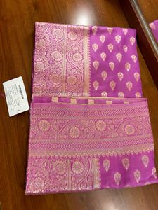 🌷Pink Banarasi art Silk Saree 🌷