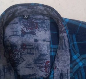 Blue Plaid "Rocker 93" Shirt
