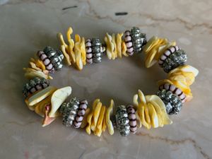 Boho Shell & Beaded Bracelet