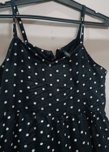 Black Polka Dot Summer Dress