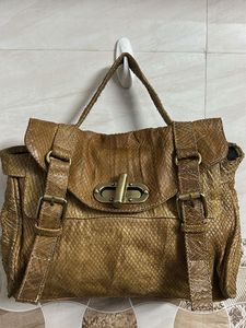 Chic Textured Leather Hobo Bag