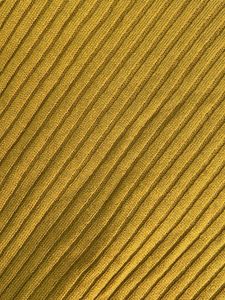 Mustard Yellow Ribbed Knit Top