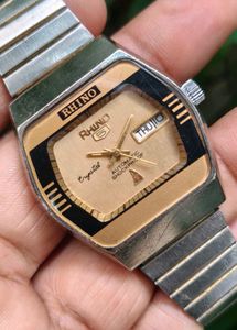 *RHINO 5 Automatic watch- TV Dial Day-Date*