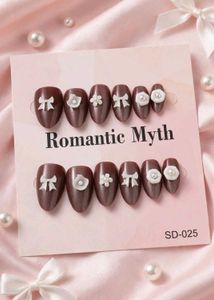 Handmade press on nail set...