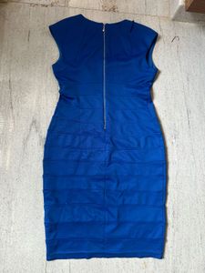 Vibrant Blue Bodycon Dress