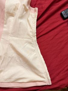 Chic Pink Sleeveless Button-Up Vest