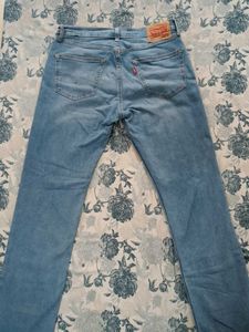 Levi's Straight Fit Men's Blue Jeans
